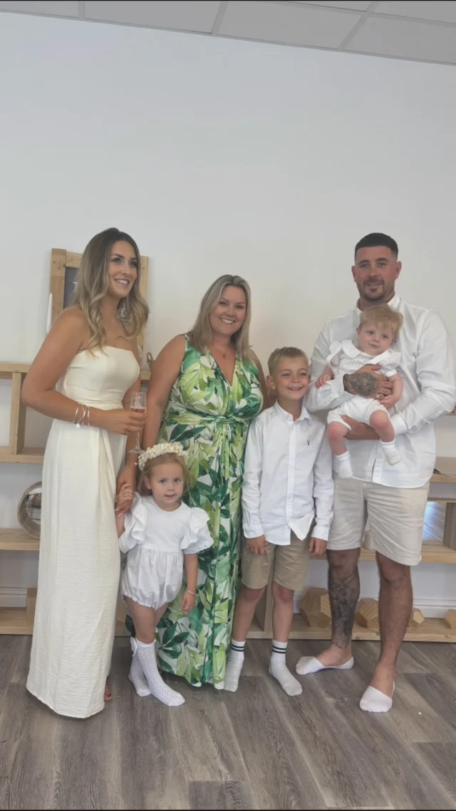 On Friday I had the pleasure of holding my first ceremony! This special day was a naming ceremony for Ivy-Rae and Cove. Thank you @_amyparsons for putting your trust in me it was a pleasure to perform the ceremony for your two special little people. First done and more to come! 🩶 📸@sheenaoliviaphotography  if you would like a personalised ceremony to celebrate life’s milestones please get in touch.
Elaine x